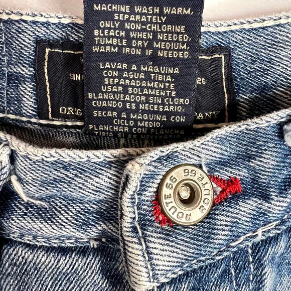 Vintage Route 66 High Waisted Mom Jean Capris 26 - Picture 5 of 10